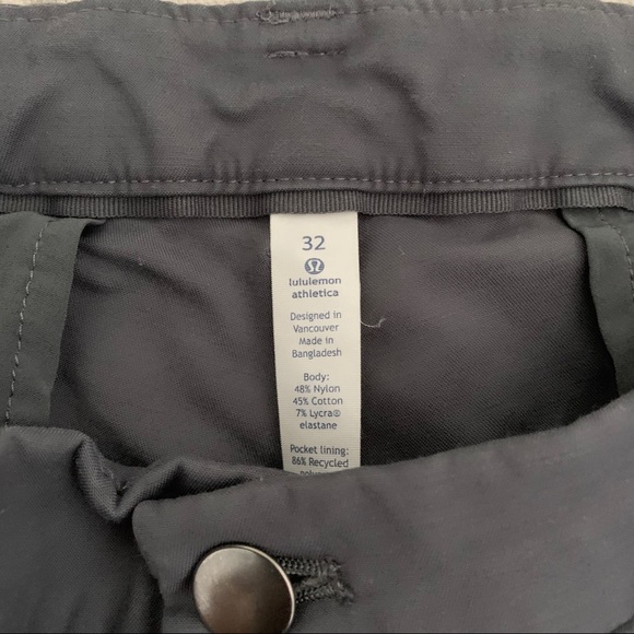 Lululemon Men’s Commission Pant - 32/32 - Picture 3 of 4